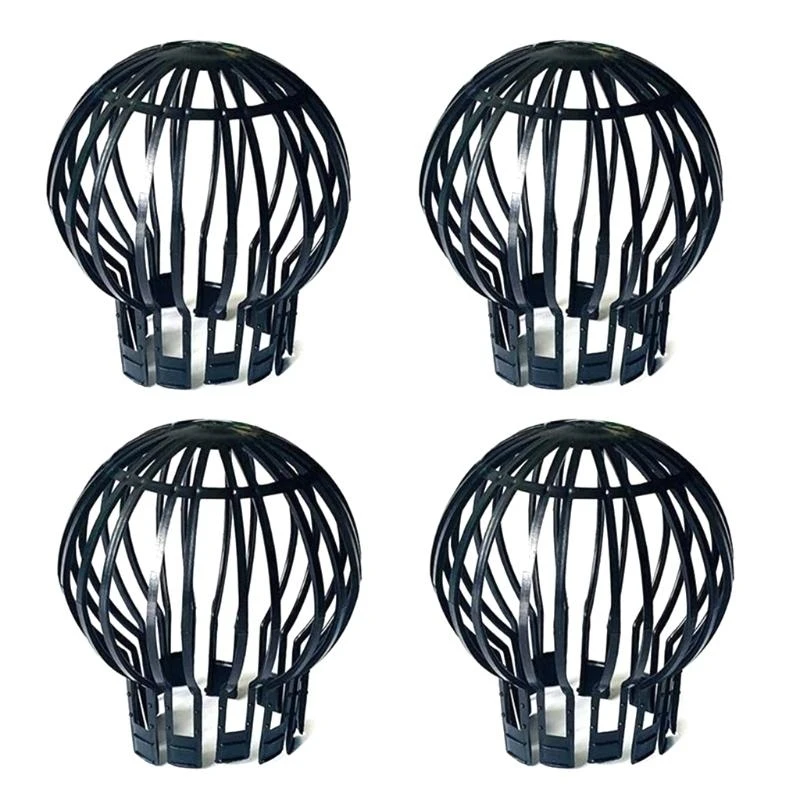 Abfluss zum Schutz Fallrohrfilter Filter verhindert Blattreste von Ästen