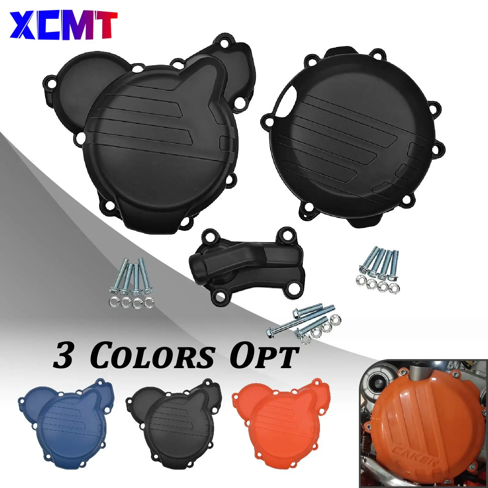 

Motorcycle Ignition Protector Clutch Guard Water Pump Cover For KTM SX XC EXC XCW TPI For Husqvarna TC TE TX 250 300 250i 300i