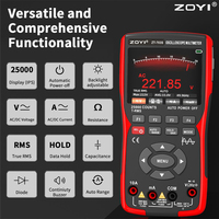 ZOYI Color screen ZT-703s dual-channel oscilloscope 50MHz high-precision multi-function three-in-one multimeter signal generator