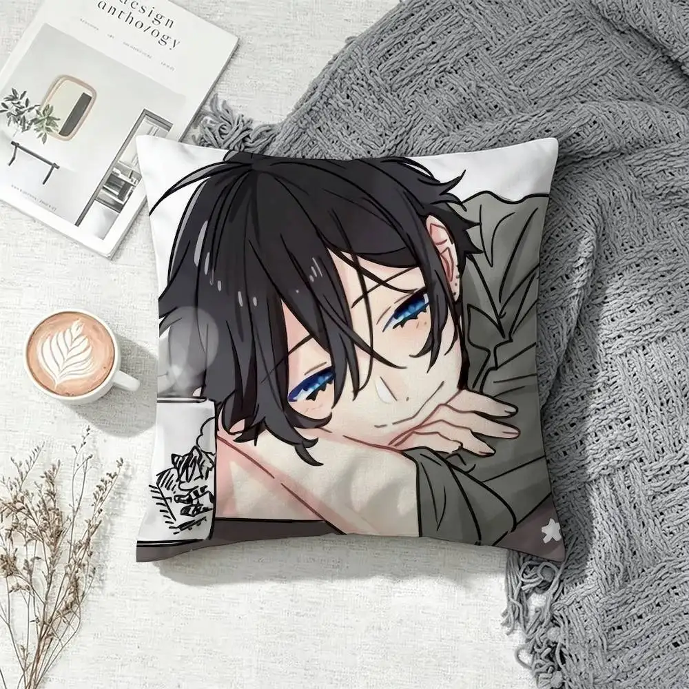 Popular Izumi Miyamura  Double-Sided Printed Cushion Cover Bedroom Bedside Sofa Pillow Case