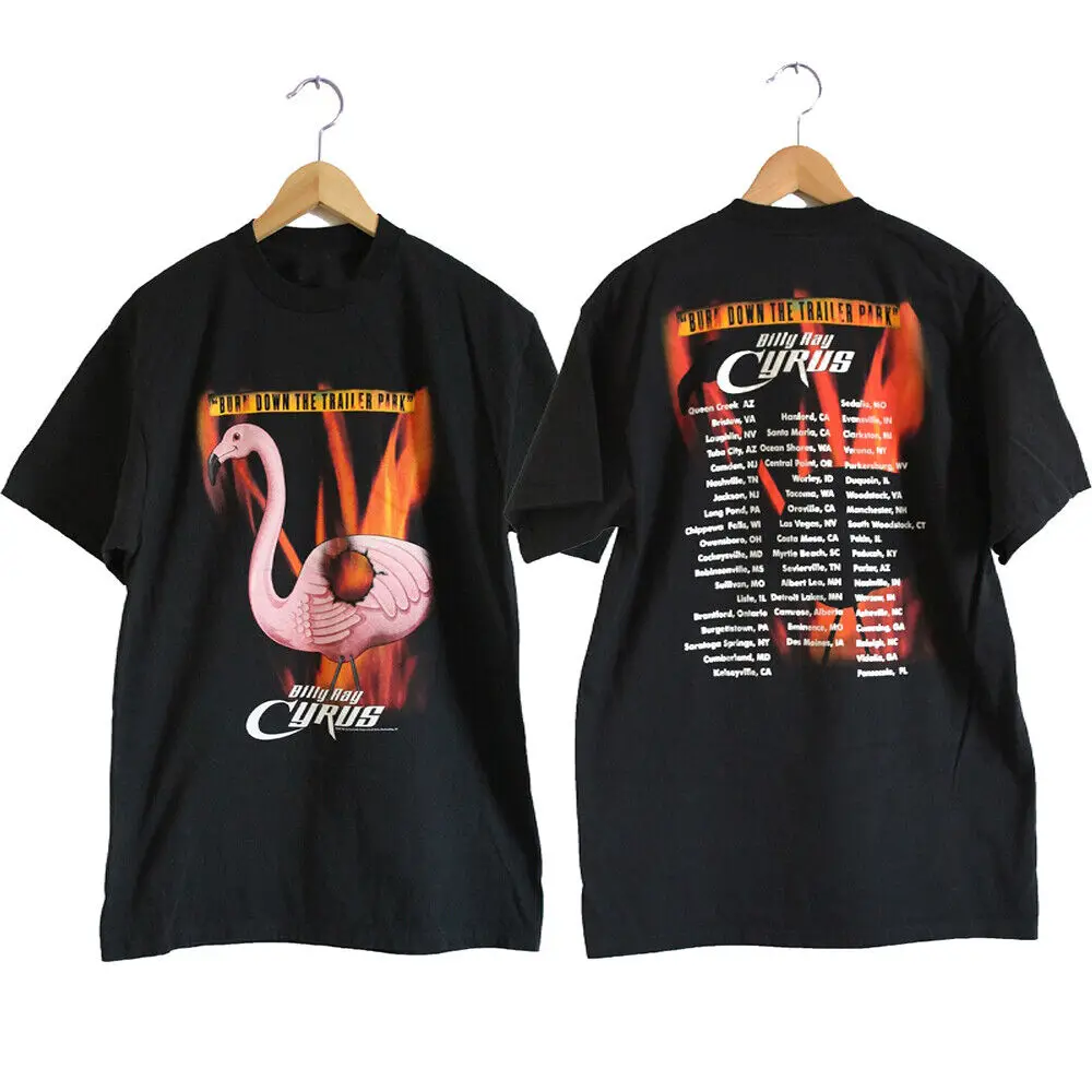 New Billy Ray Cyrus Tour 2001 Gift For Fans Unisex S-5XL Shirt BI04_29