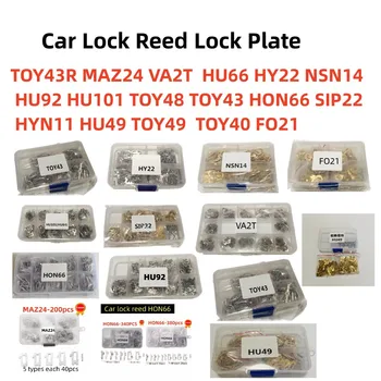 utoschloss Reed-Schlossplatte FO21 TOY43 TOY48 HY22 HU92 HU100 HU66 HON66 SIP22 VA2T für Honda/BMW/Toyota Autoschloss-Reparaturzubehör