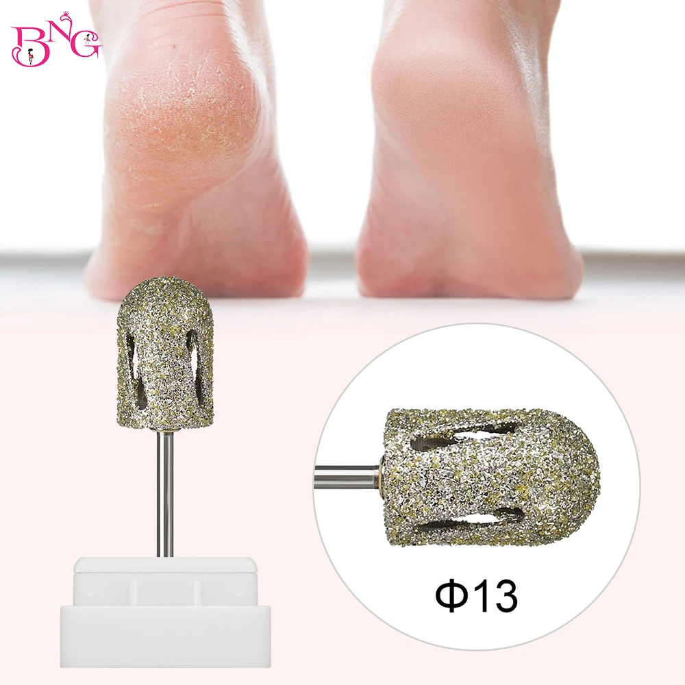 

Pedicure Drill Bit 80 Grit Diamond Nail Drill Bit Pedicure Foot Calluses Sanding Polishing Head for Cracked Skin Corns Callus