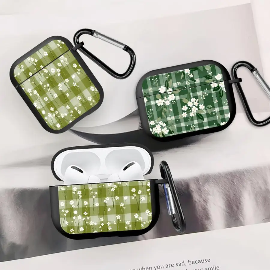 Floral Pattern Earphone Cases Cover Case For Airpods 2 Pro 4 Pro2 3 1 Pro3