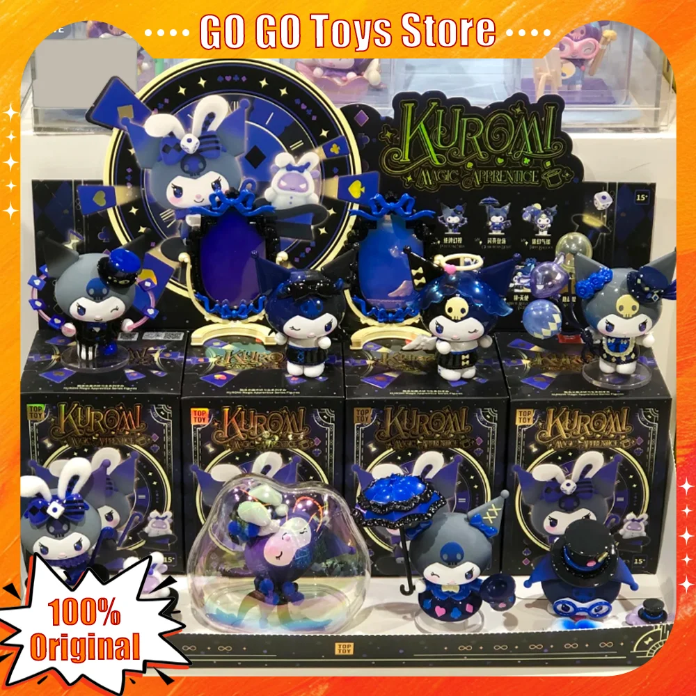 

Sanrio Kuromi Magic Apprentice Series Blind Box Cute Doll Surprise Mystery Box Ornament Girl Collectible Gift New Action Figure