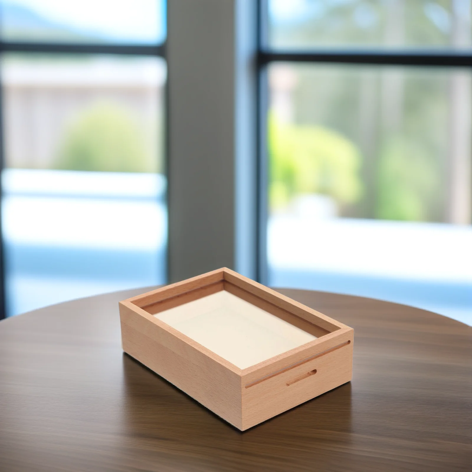 Unieke volwassen spaarpot houten tips geld opbergdoos transparante muntbank voor thuiskantoor cadeau met schaduwdoos frame ontwerp