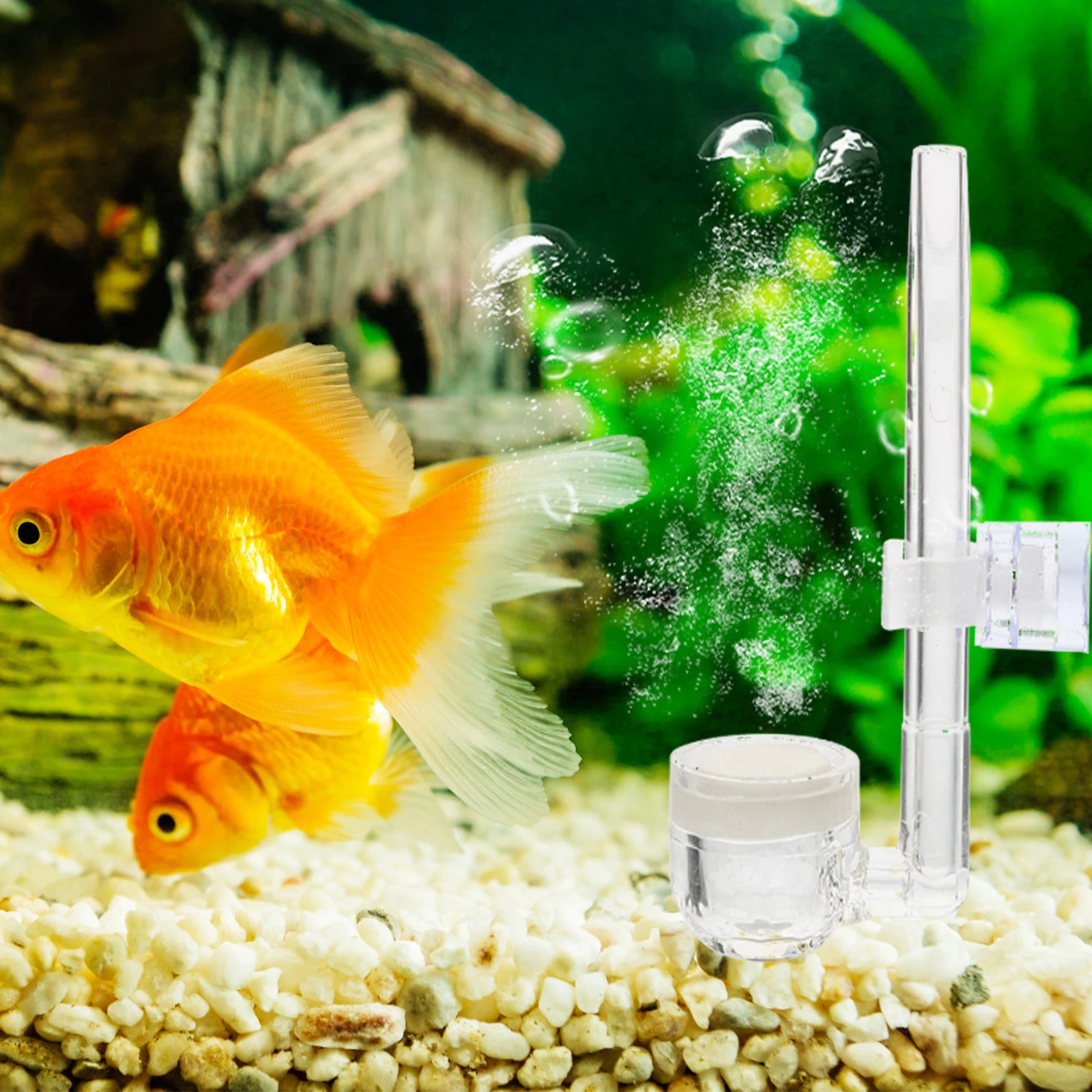 

Ultrafine Stone Bubbler Diffuser for Aquarium Fish Tank Oxygen Supplier Hydroponics Airstone Pet Supplies