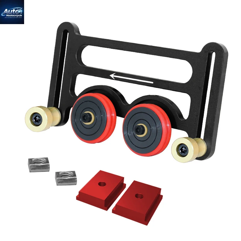 

Деревообработка в сборе, настольная пила, пресс для прозрачной резки, направляющий инструмент, односторонний безопасный питатель из алюминиевого сплава, направляющий инструмент, Т-образные направляющие