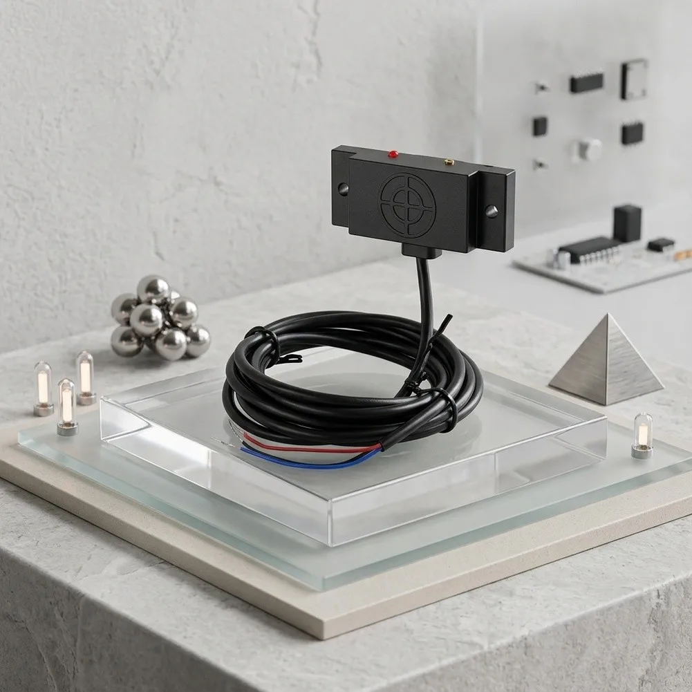Adjustable Detection Distance Capacitive For Proximity Switch for Non-Metallic Applications NPN Output 0-8mm Range