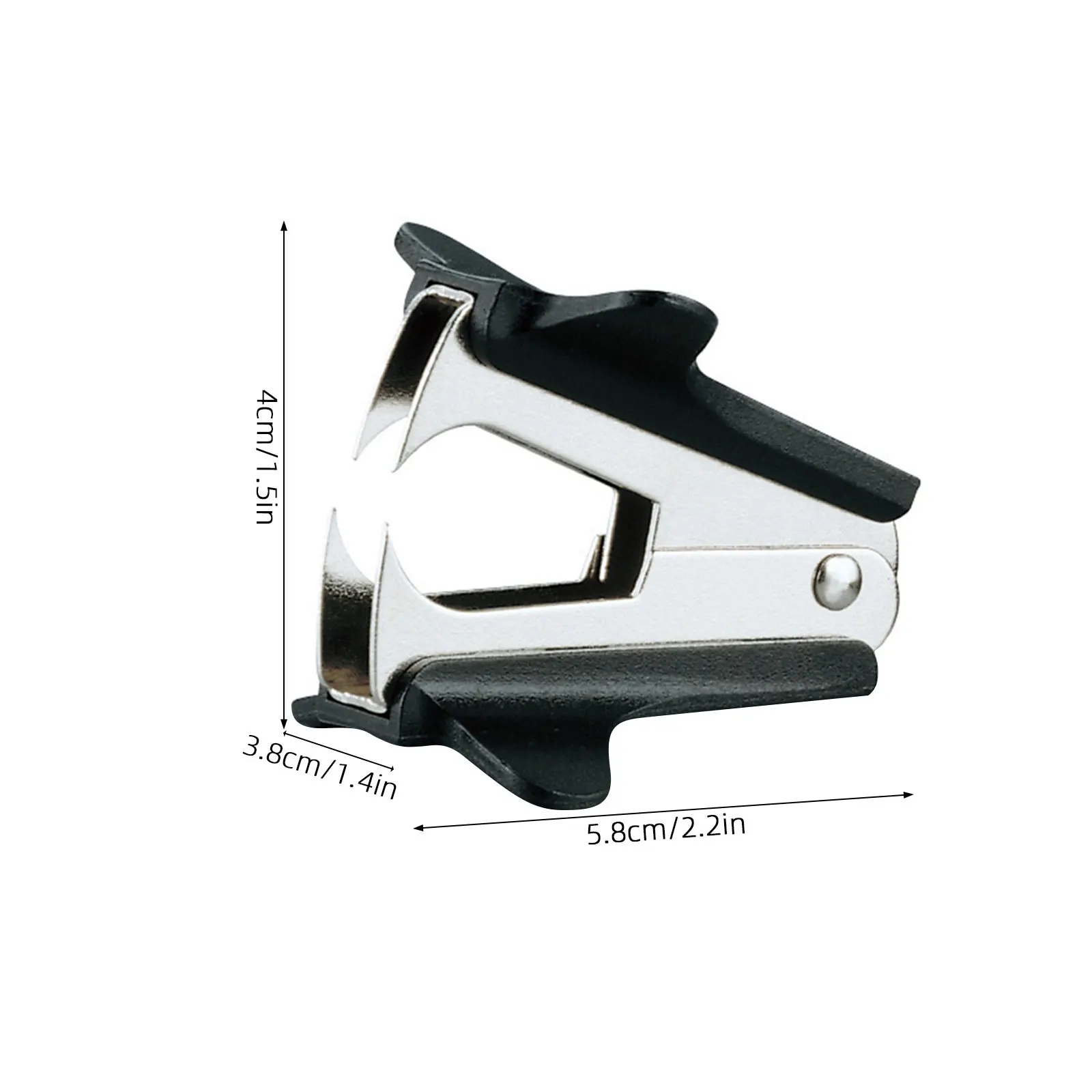 

6pc Mini Staple Remover All Iron Construction Portable Handheld Nail Puller For Staples Quick Safe Removal Tool Office Binding