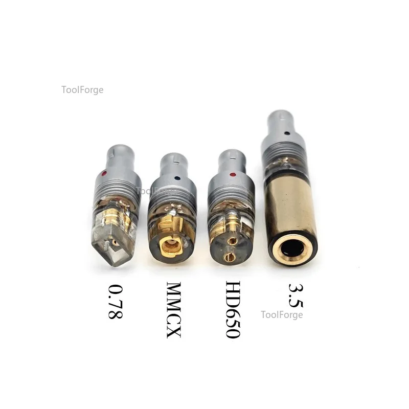 1 Pair 0.78mm/MMCX/HD650/3.5MM Female To HD800 HD800S HD820 Audio Jack HeadphoneAdapter Covertor
