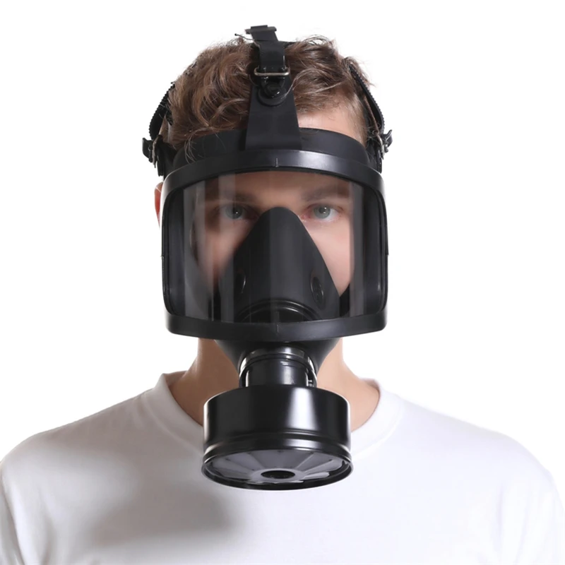 New Chemical Gas Mask Self-priming Full Face Mask Classic Gas Masks Chemical Biological and Radioactive Contamination