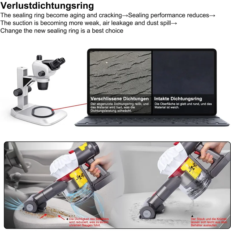 A76G-เจ้าบ่าวสุนัขแปรงสําหรับ Dyson V11 V10 V8 V7 V6 สุนัขสัตว์เลี้ยงแปรงผมขยายท่อและอะแดปเตอร์ Pet Grooming ชุดเครื่องมือ 921001-01 Du