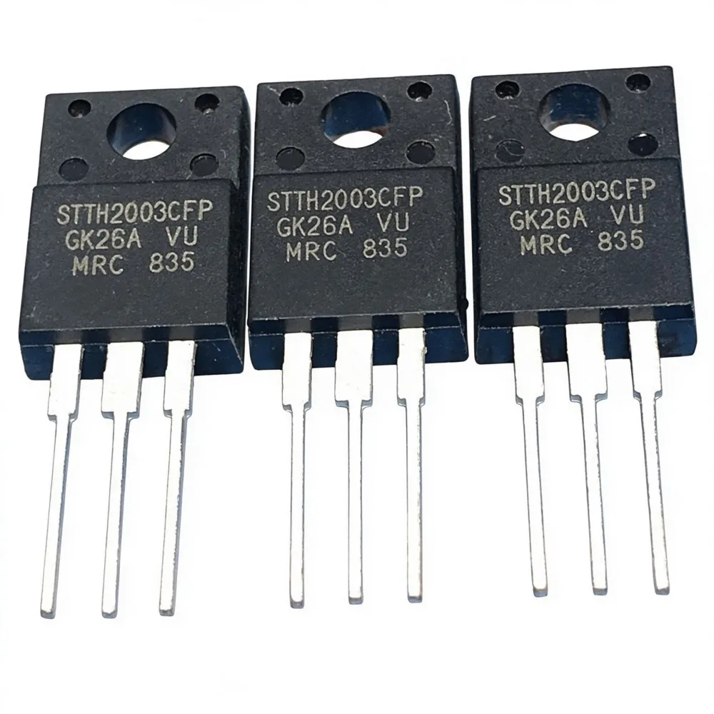 5PCS STTH2003CFP 300V 20A FQPF13N50CF IRFI640G 200V 9.8A FQPF8N80C 8A 800V 078R0NT 88A 68V NCEP028N85 85V/200A