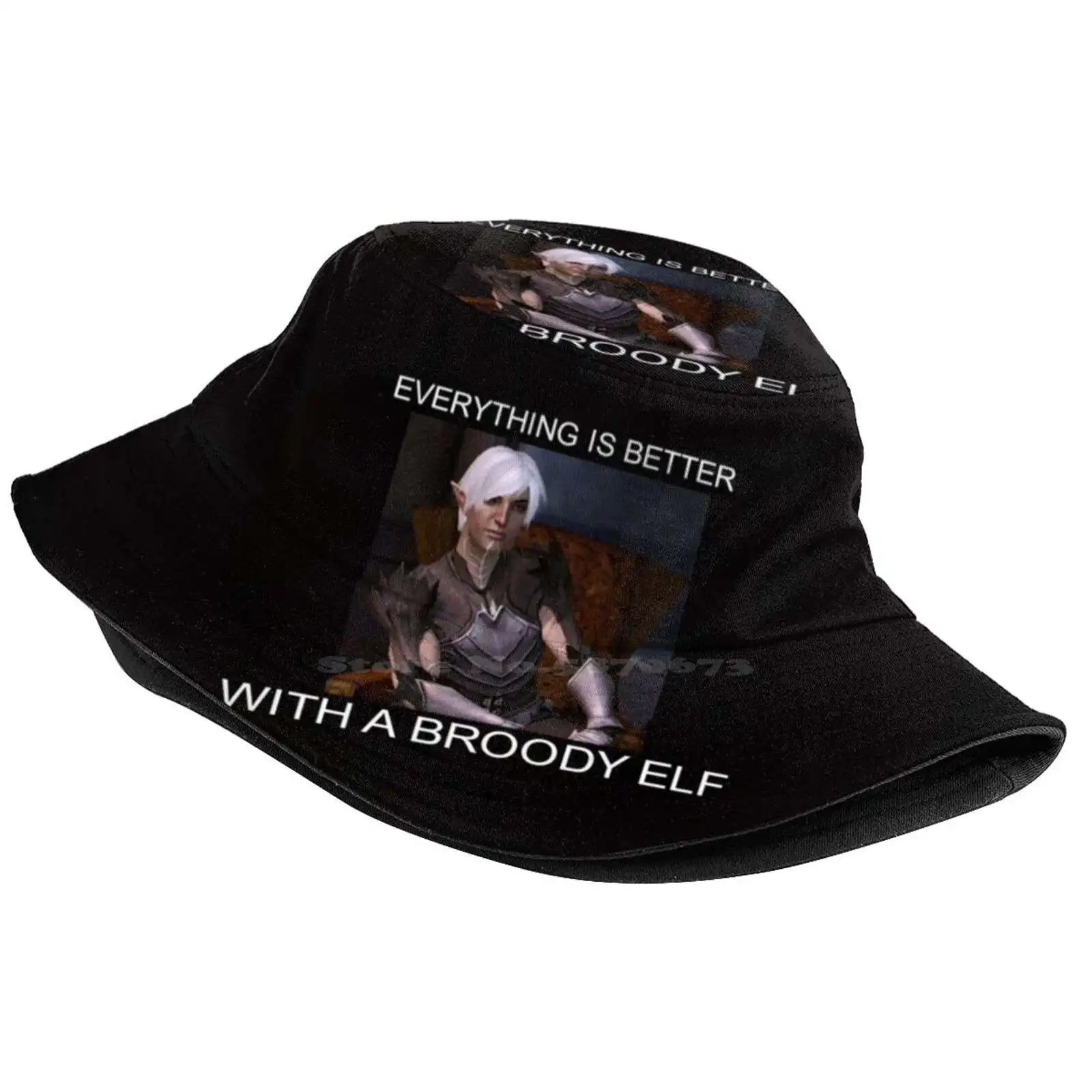 Everyone Needs A Fenris Sun Cap Fisherman Hat Bucket Hats Dragon Age 2 Elf Fenris Hawke Gaming Video Games Bioware