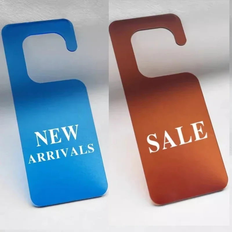 Acrylic Hangtag Promotional Clothing Display Sign Logo Prompt Signage New Listing Clothing Fashion Women's Clothing Hangtag