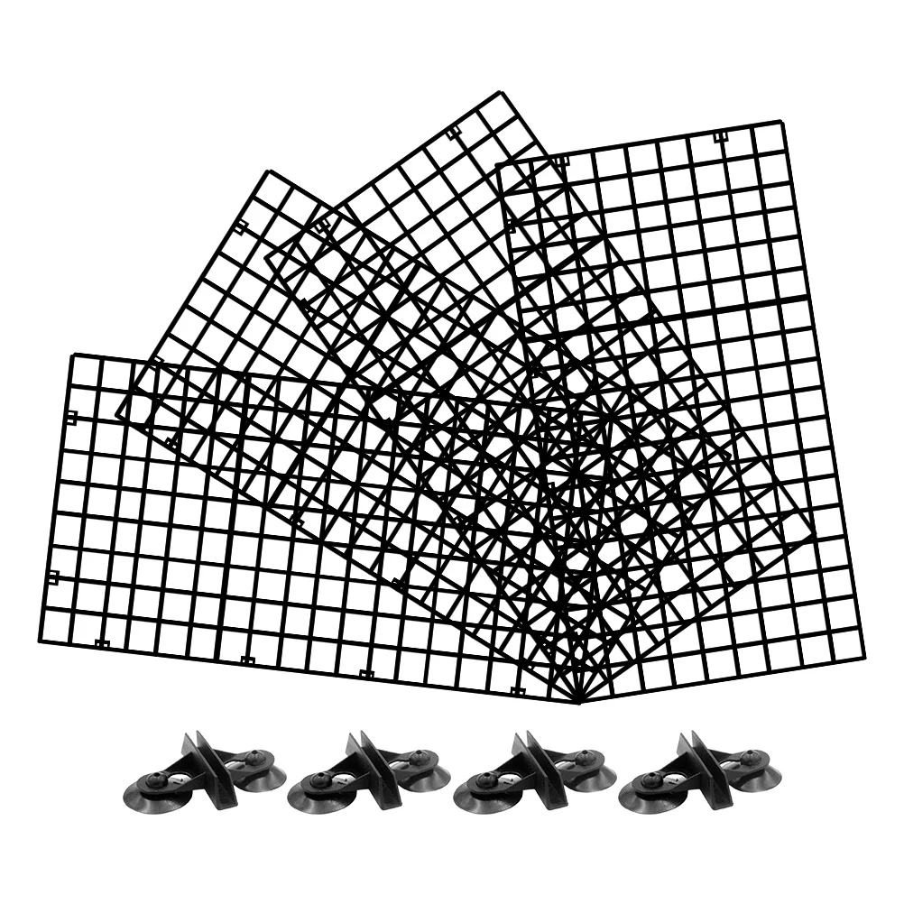 

1Set Spliced Lattice Plate Aquarium Isolation Panel 30x15cm Transparent Divider for Fish Tank Breeding Separation Partition Kit