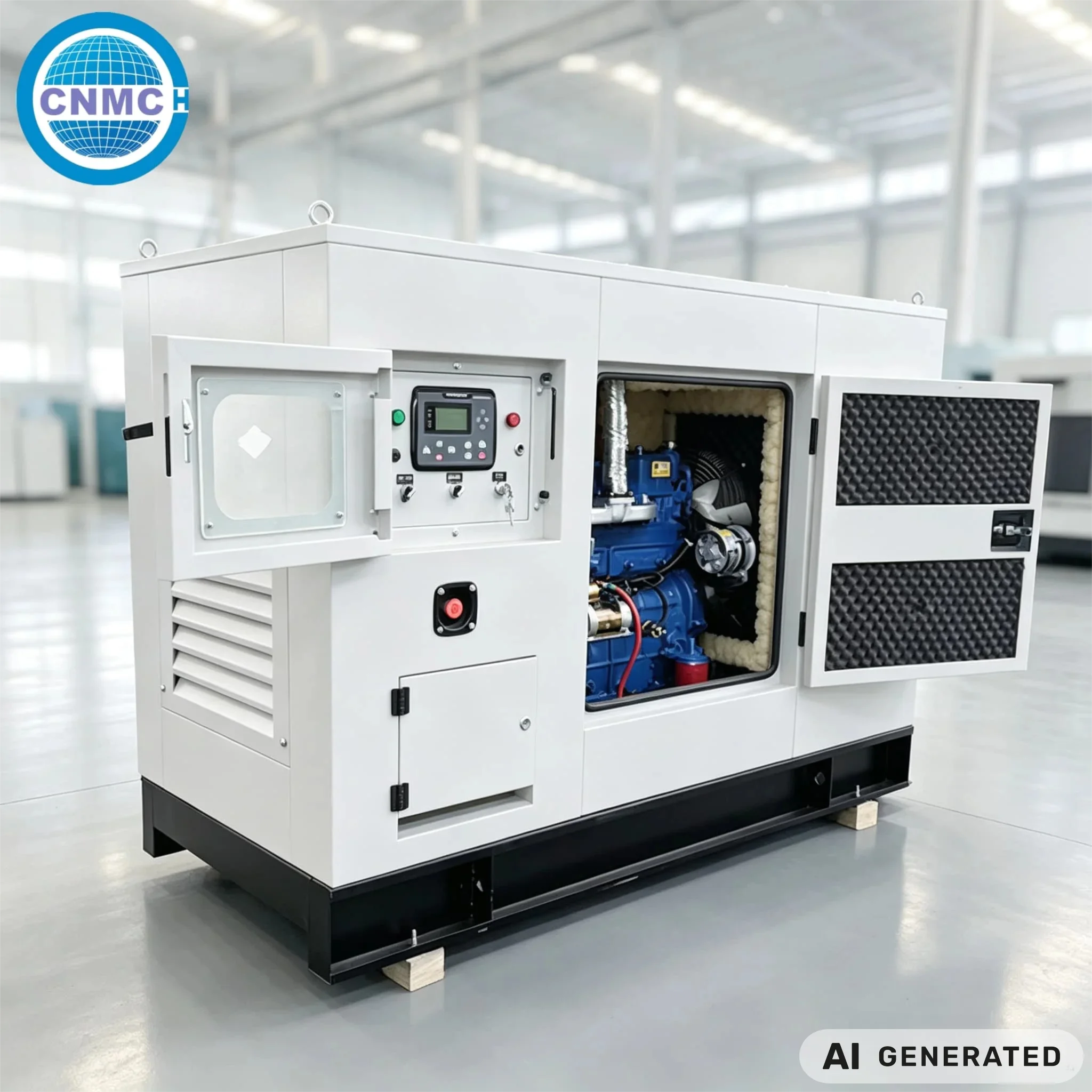30KW 50KW 80KW 100KW 200KW Silent Diesel Generator Cummins Engine 380V 60HZ Electricity Generators Emergency Power CE Certified