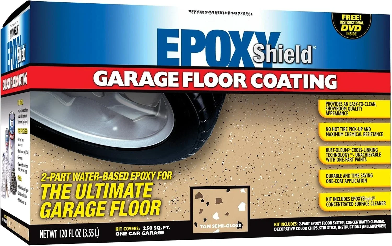 

251966 Epoxy Floor Coating Kit - Tan Gloss