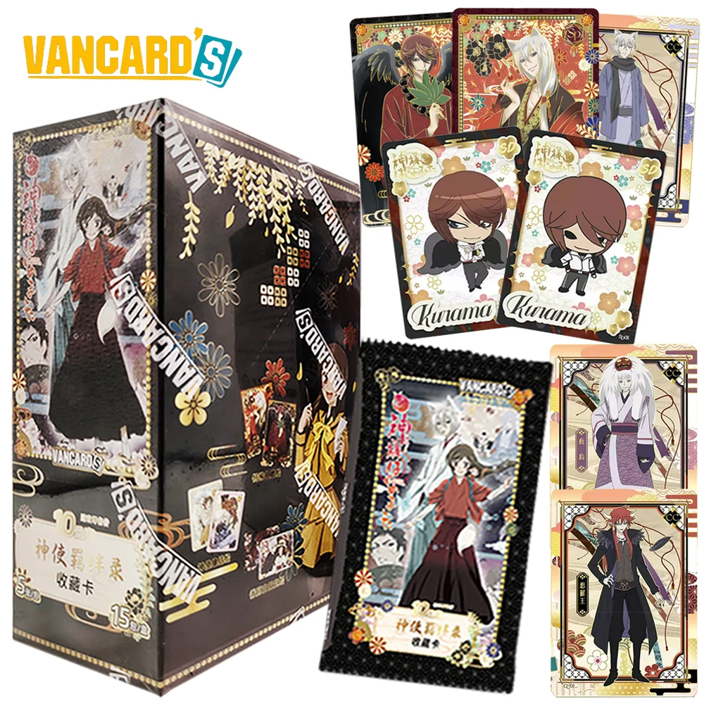 

New Genuine VANCARD'S Kamisama Hajimemashita Anime Collection Card Kurama Transparent Craftsmanship Group Photo Theme Card Toy