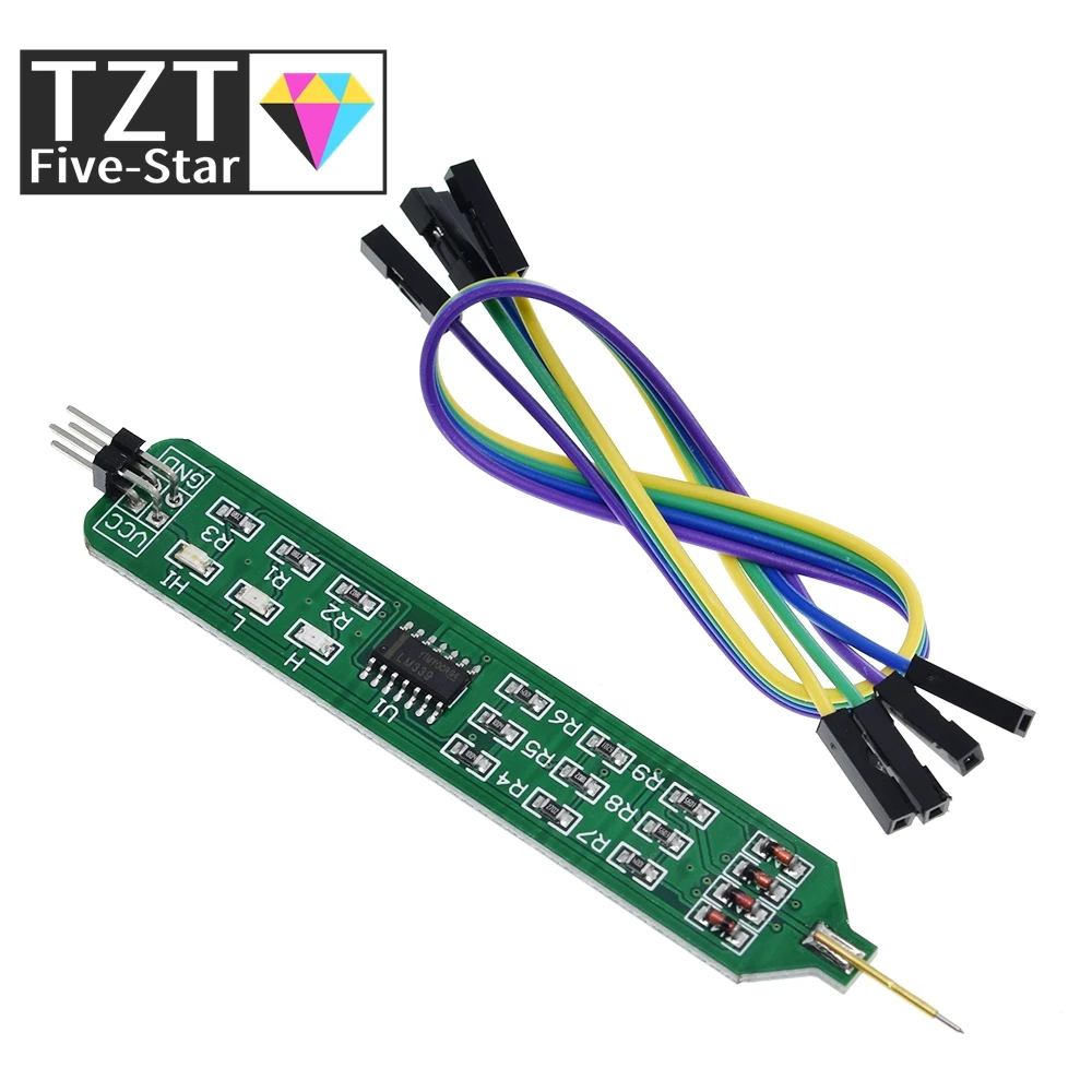 Logic Tester Pen Level Tester 5V 3.3V Digital Circuit Debugger Convenient and Quick Learning Board Necessary Tools