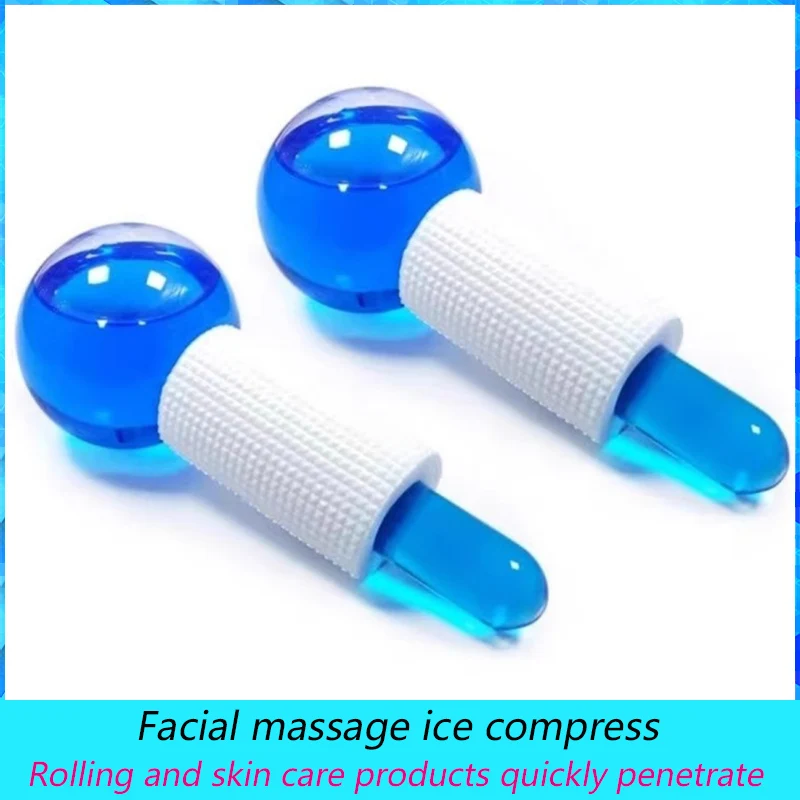 

Ice Muscle Ball Facial Beauty Device, Massage, Ice Compress, Rolling, Skin Care Products Quickly Penetrate, Face Care ML-076