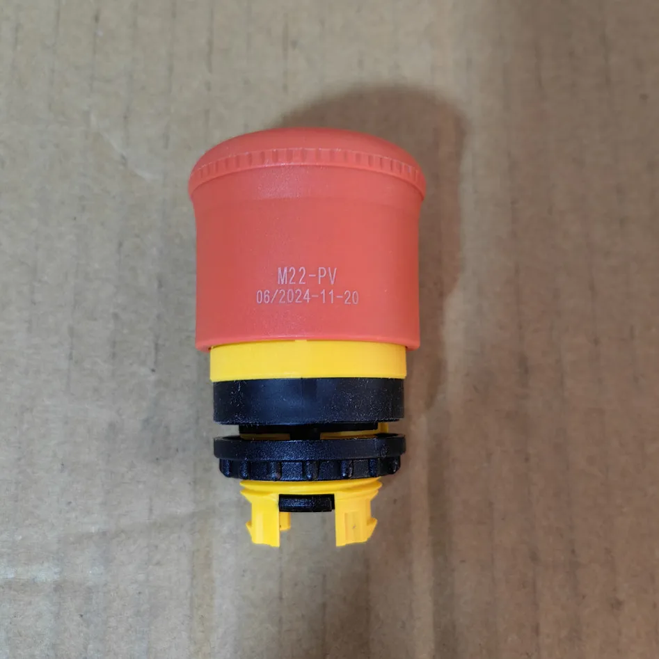Eaton M22‑PV Emergency Stop Pushbutton 22.5mm 38mm Mushroom Pull‑Release IP67