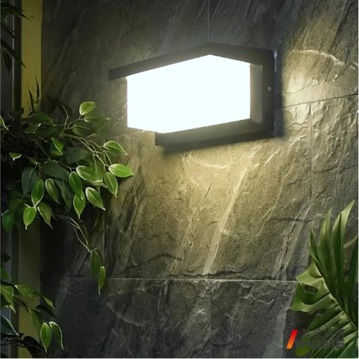 Applique Murale LED avec Détecteur de Mouvement et Radar, Imperméable Conforme à la Norme IP65, Éclairage d'Extérieur, Idéal pour un Jardin ou un Garage, Nouveau