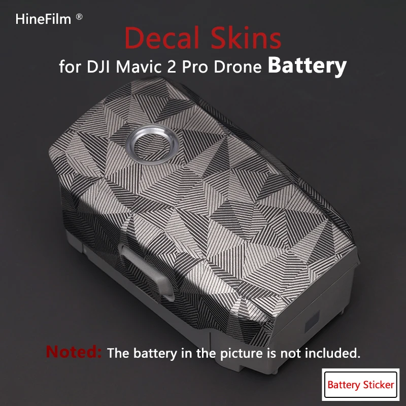 DJI Mavic 3 / Mini 3 Pro Battery Decal Skin Wrap Cover for DJI Mavic 2 Pro / Air 2S Battery Sticker Anti-Scrtch Protective Film