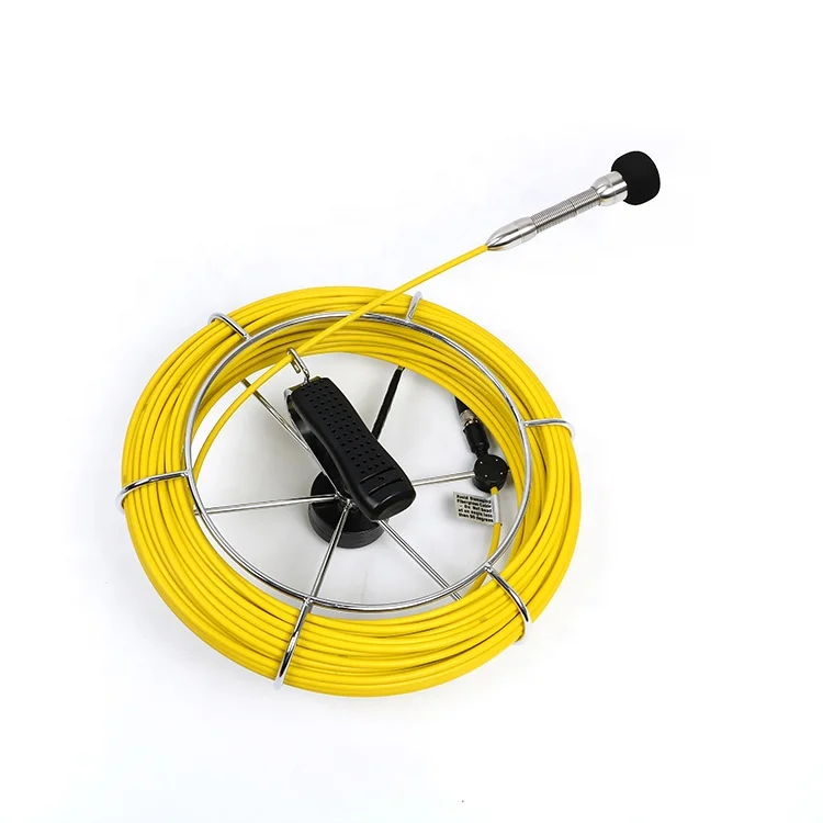 Wholesale Hd Mini Camera Cmos Waterproof CCTV Pipe Inspection Equipment 10-inch LCD Screen 20M Push Cable Memory Card