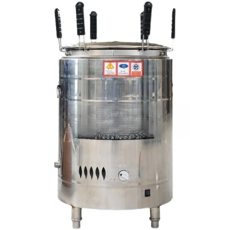 Basket Noodle Basket Soup Bucket Noodle Cooking Stove Malatang Leakage Leakage Divided Grid Cooker Boiled Stainless Steel 4