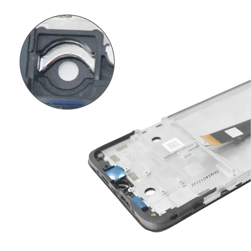 Nowy wyświetlacz LCD do Motorola Moto G10 2021 XT2127-2 Wyświetlacz LCD Ekran dotykowy Digiziter Zamiennik do Moto G10 XT2127-2 LCD z ramką