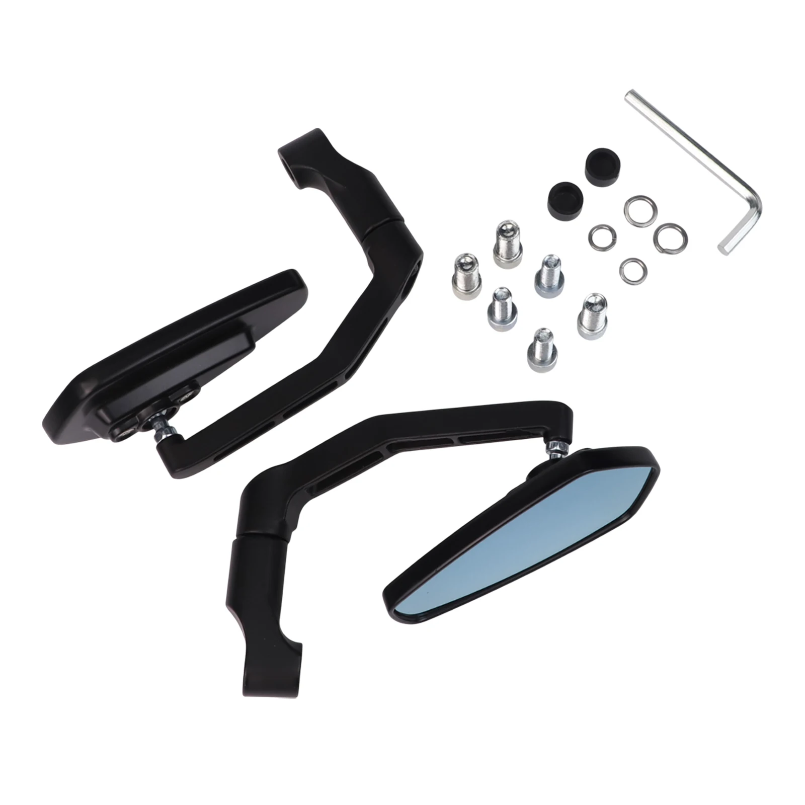 Adjustable Viewing Angle As Shown In The Picture Aluminum Alloy Mirror Clear Driving Vision Exquisite Design Luxurious Look