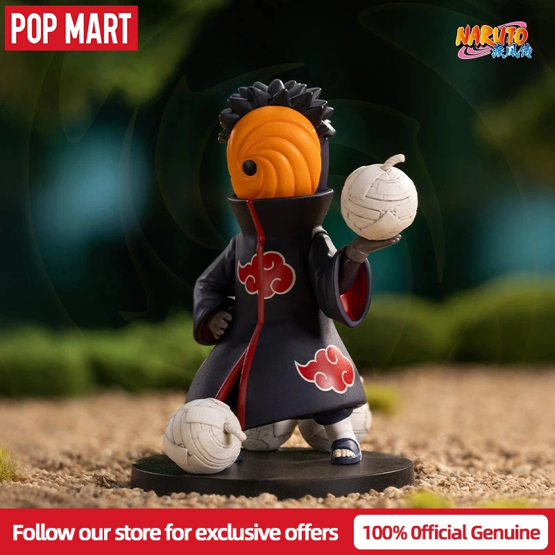 حقيقية POPMART ناروتو شيبودن سلسلة معركة مع Akatsuki عمل الشكل صندوق أعمى تحصيل تمثال الزخرفية لعبة مفاجأة