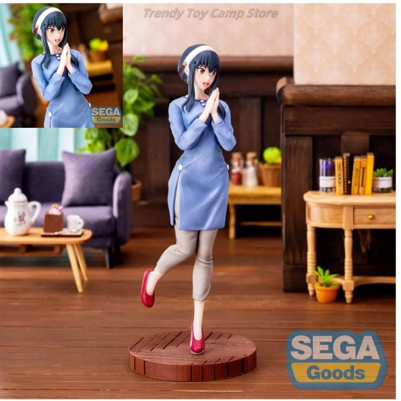 【재고 있음】오리지널 SEGA 루미나스타 스파이×패밀리 요르 포거 PVC 애니메이션 피규어 액션 피규어 모델 장난감