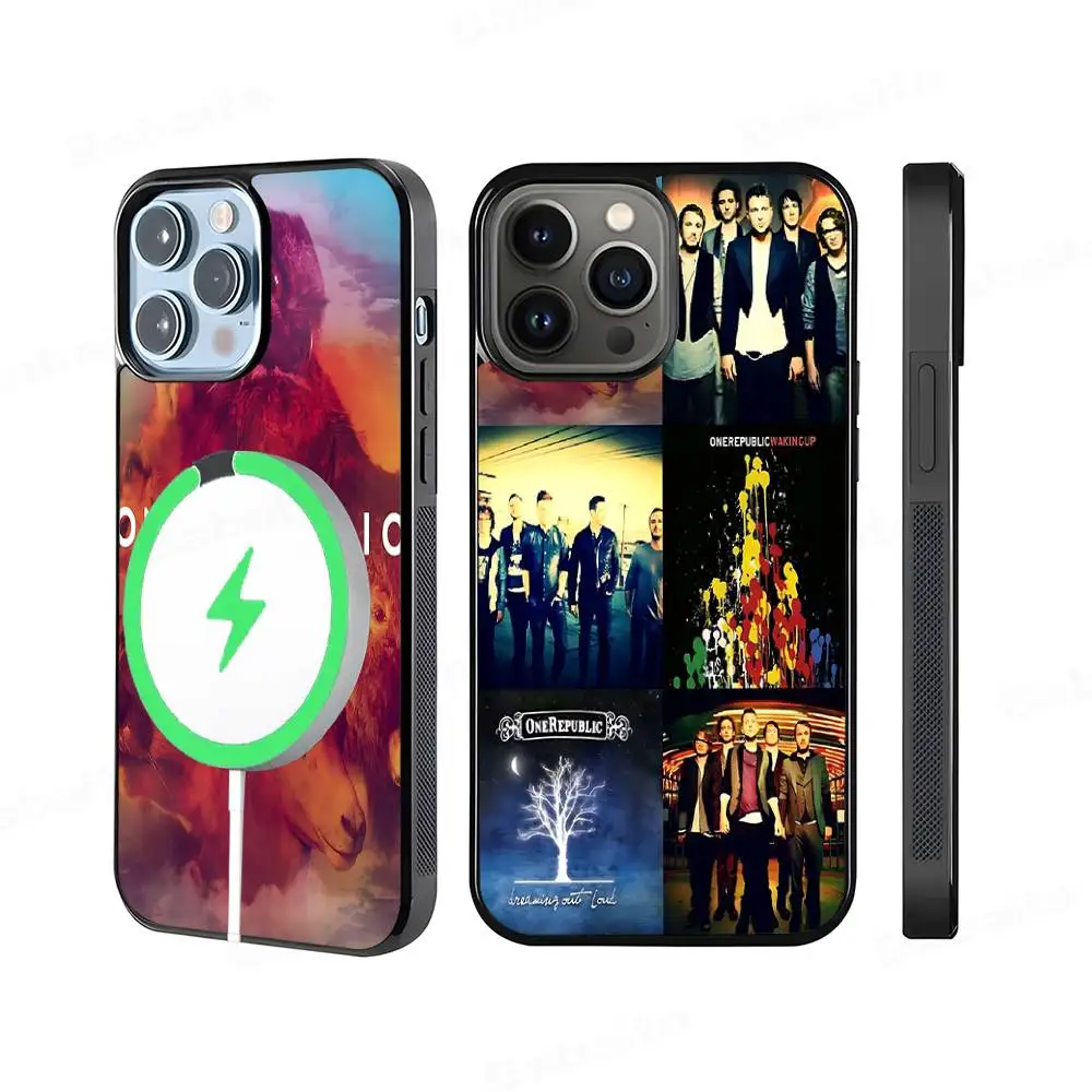 

O-OneRepublic Popular band Phone Case Magnetic Case For iPhone 16 14 13 12 11 15 Pro Max Plus For Magsafe Wireless Charge Cover