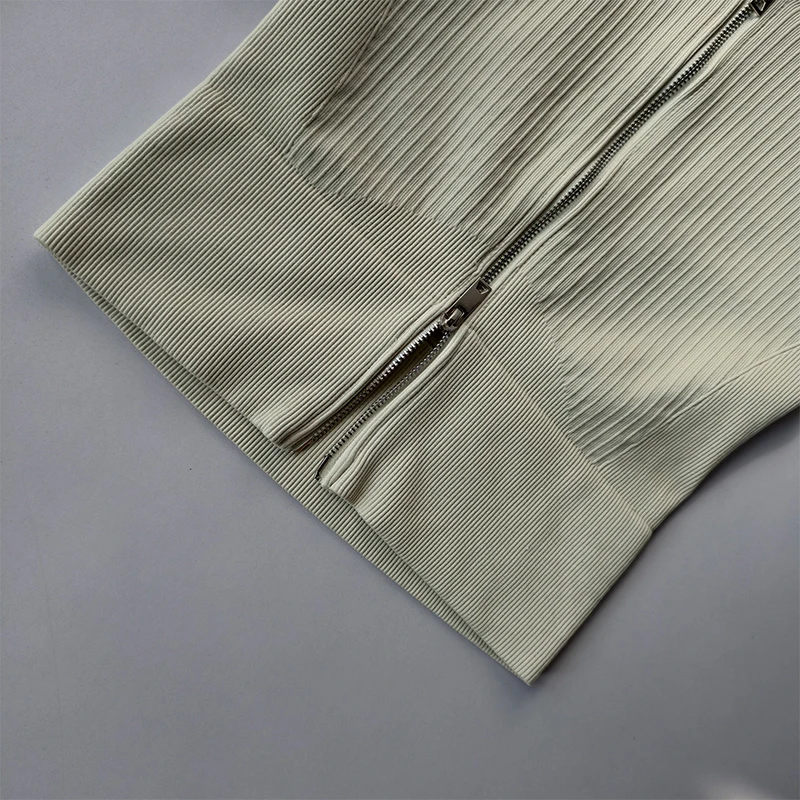 Doppelkapuzen-Sportjacke mit enganliegender Passform für Damen, Lauf-, Trainings- und Yoga-Anzug, langärmelige Reißverschluss-Strickjacke, Pilates-Oberteil. – Detail 8