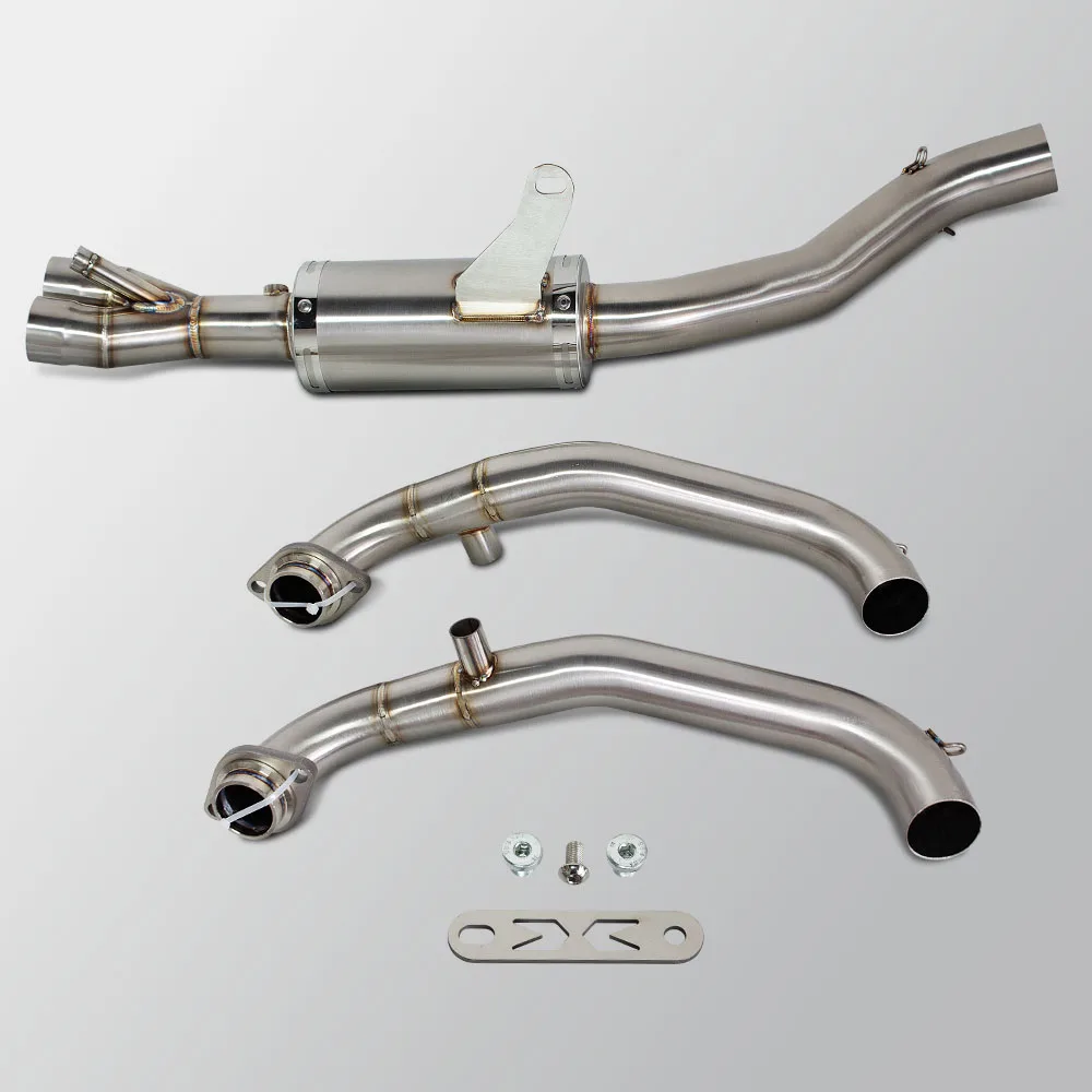 Motorcycle Exhaust Manifold Kit Racing Escape Line 51MM Interface Headers Pipe For Aprilia RS457 Tuono457 RS/Tuono 457