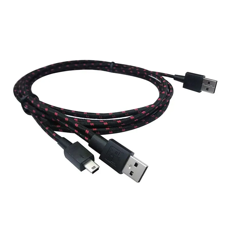 Cable Mini USB Trenzado de 1.8M, USB 2.0 A a Mini USB, Cable de Repuesto para Teclado Mecánico para Juegos HyperX Alloy FPS, Cable de Datos