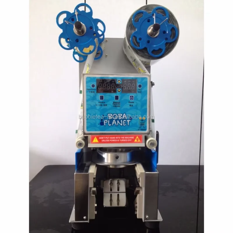 

Automatic Plastic Cup Sealing Machine for Beverage Shop