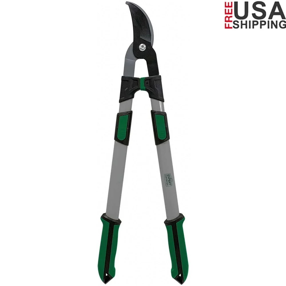 

Extendable 38in Bypass Lopper Adjustable Grip Steel Blade Pruning Branches Flowers Bonsai Trees Easy Clean Cuts Garden Tool