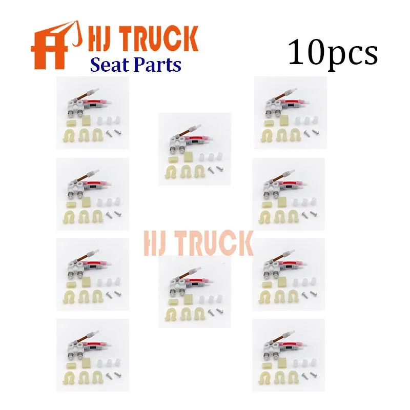 

10PCS 93162093 93161384 Truck Seat Valve Repair Kit for ivecoo isri seat spare parts isri seat control valve isri nts 6860/670