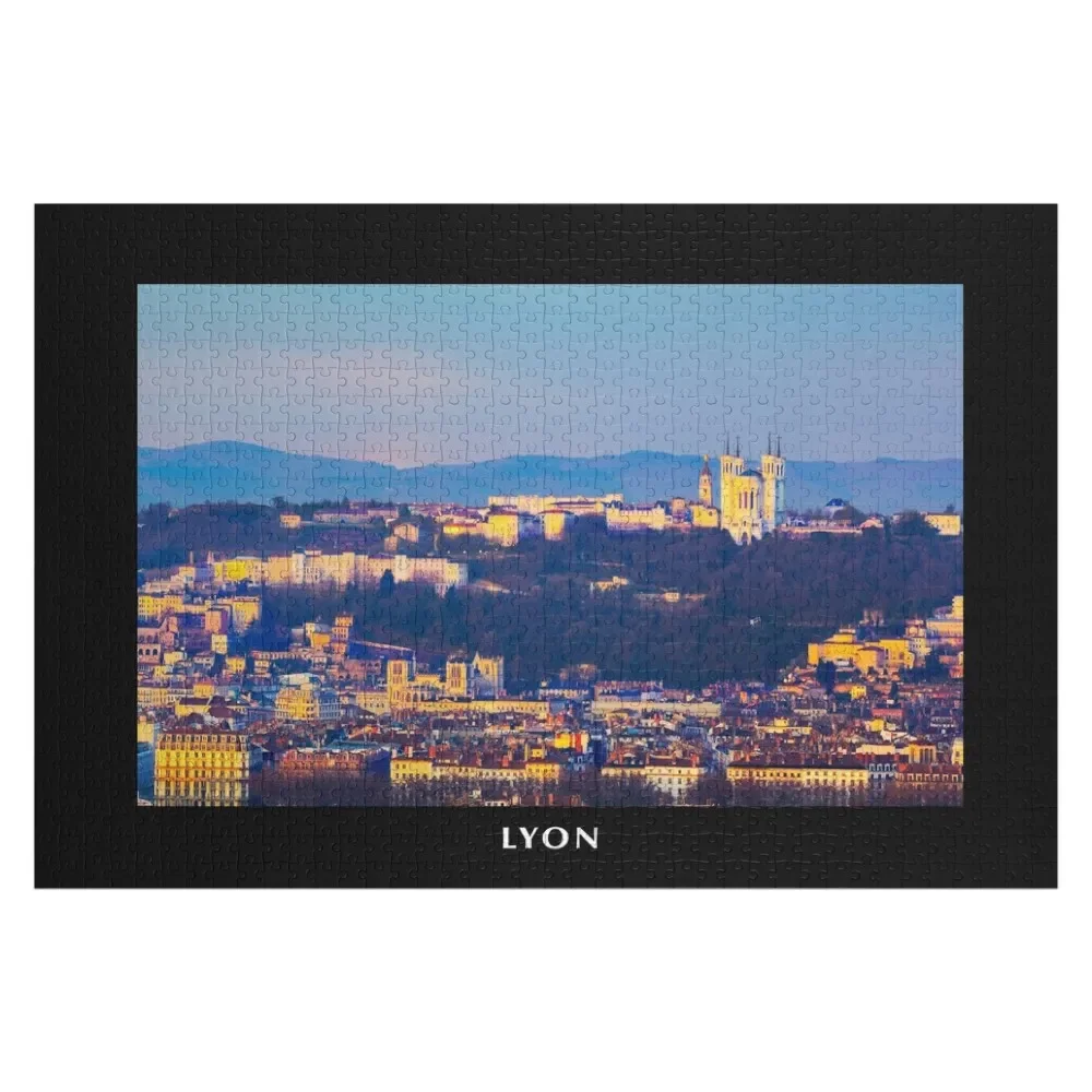 

The basilica of Fourvière Jigsaw Puzzle Custom Gifts Custom Photo Puzzle