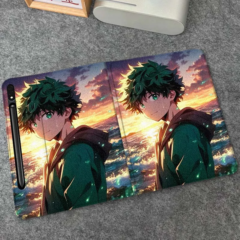 

My Hero Academia Popular For Samsung Galaxy Tab S9 S10 S6 S7 S8 FE Plus Lite Inch Foldable Cover Tablet Case