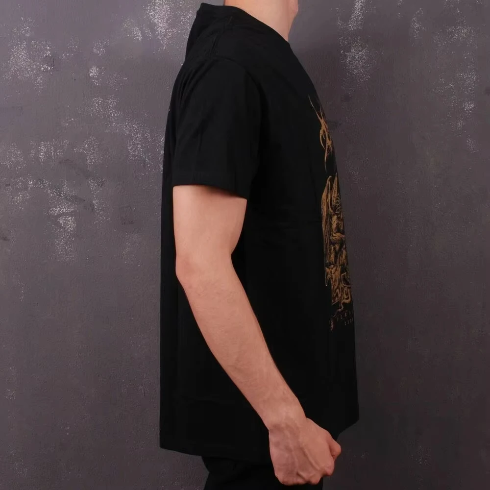 Endezzma  Persistence Liberation T-Shirt Double Printing Hip Hop Short Sleeve T-Shirt Front Back Casual Street T-Shirt Unisex