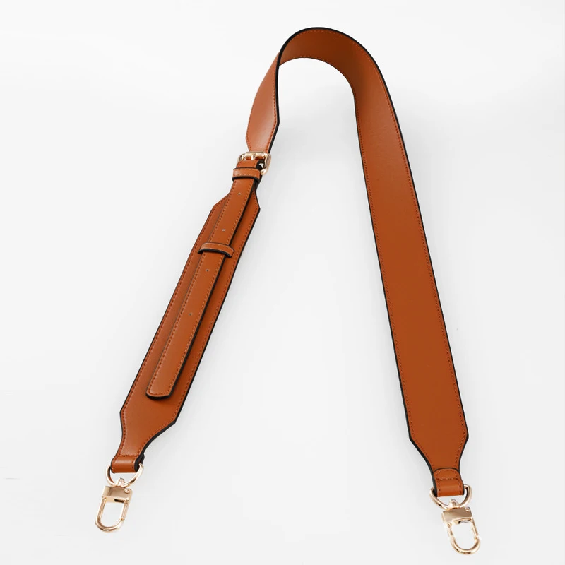 107-120 cm lederen verstelbare tasriem zwart schouderhandvat handtas riem vervanging damestasaccessoires 3,8 cm breed