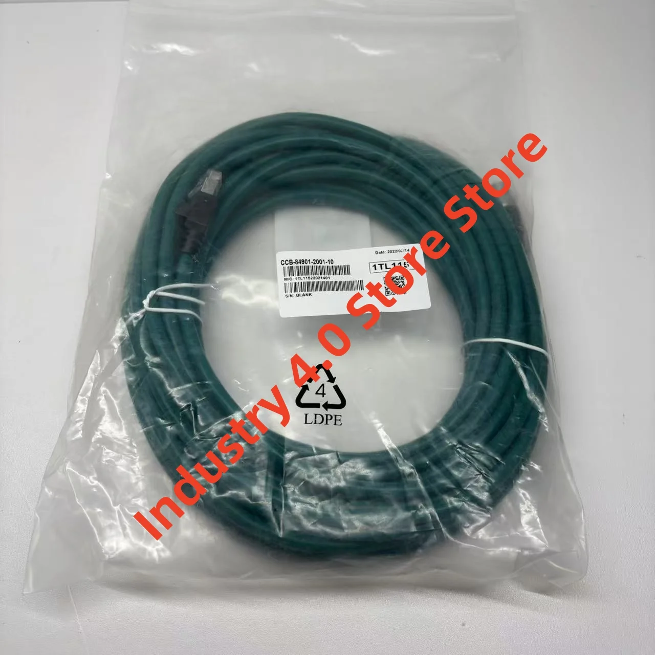 CCB-84901-2001-10 100% NOVO cabo Ethernet com 10 m de comprimento