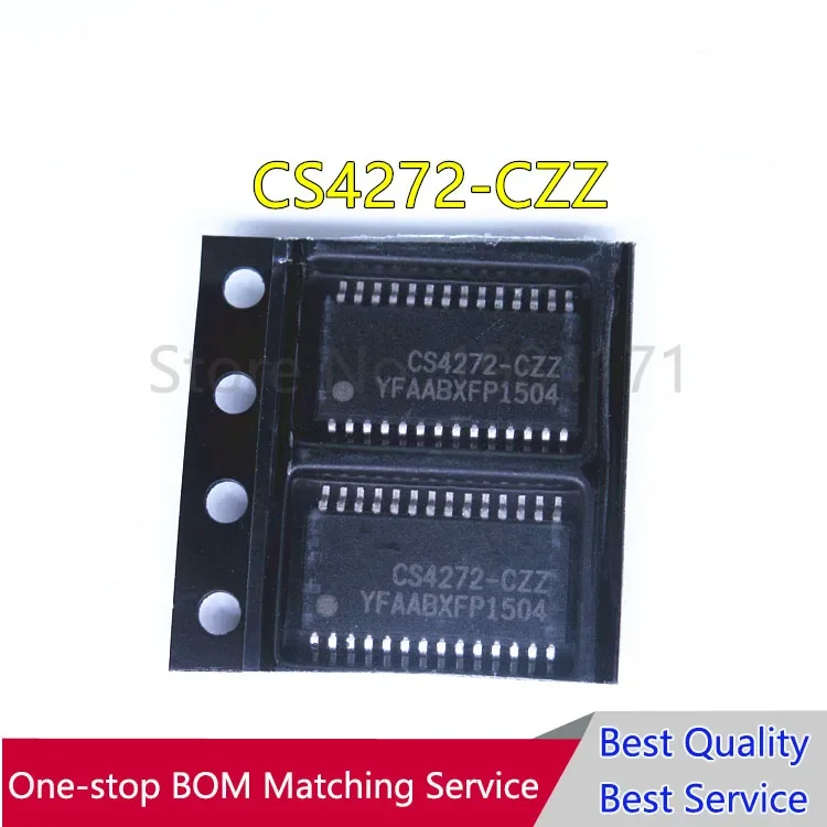 1Pcs CS4272-CZZ CS4272-CZ CS4272 TSSOP20 100% new original In Stock 24-Bit, 192 kHz Stereo Audio CODEC IC NEW