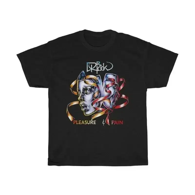 Dr Hook Pleasure And Pain Album T-shirt en coton noir toutes tailles