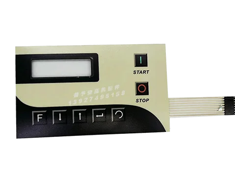 

Fusheng CP2000 Button Film Fusheng Air Compressor Controller Panel Button Display Screen Sticker Computer Board